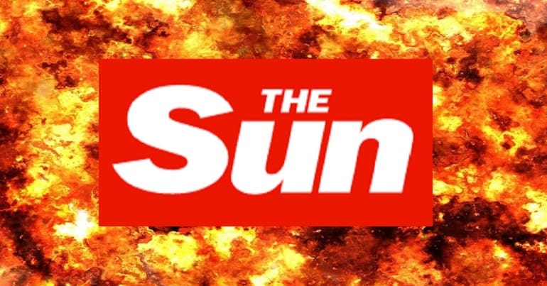 The Sun fireball