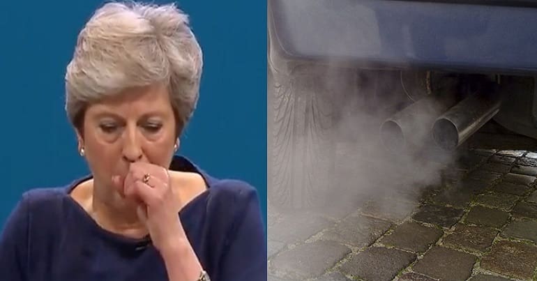 Theresa May Diesel cars