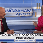Fox News host and ex CIA director laughing over US election meddling on national TV.