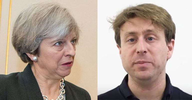 Theresa May and Adam Wagner intimidation in public life