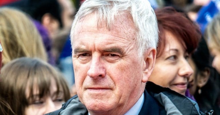 John McDonnell close-up