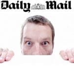 The Daily Mail and a white man