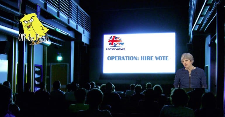 Theresa May vote army OTP