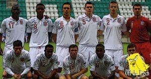 An England squad Russia