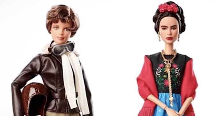 International Women's Day Barbie dolls