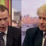 Andrew Marr and Boris Johnson 18 March BBC