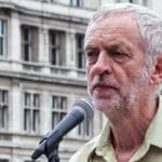 Corbyn at Parliament Square
