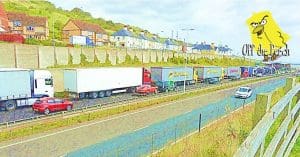 Dover traffic queues OTP