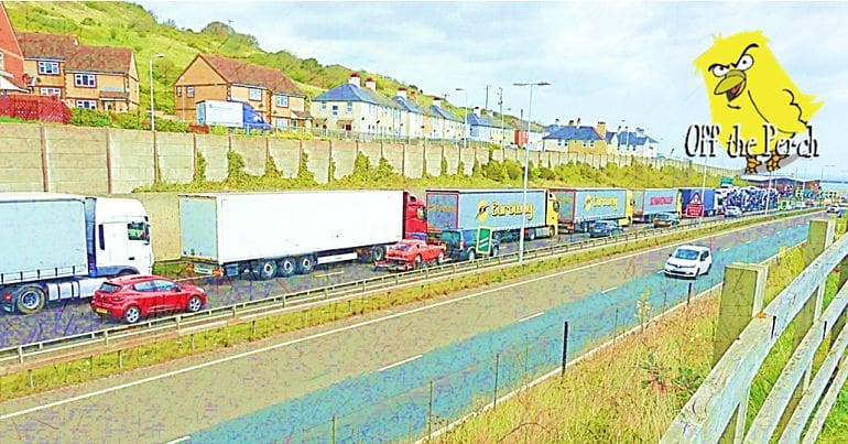 Dover traffic queues OTP