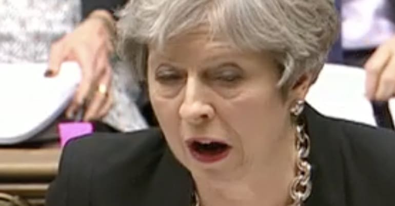 Theresa May PMQs