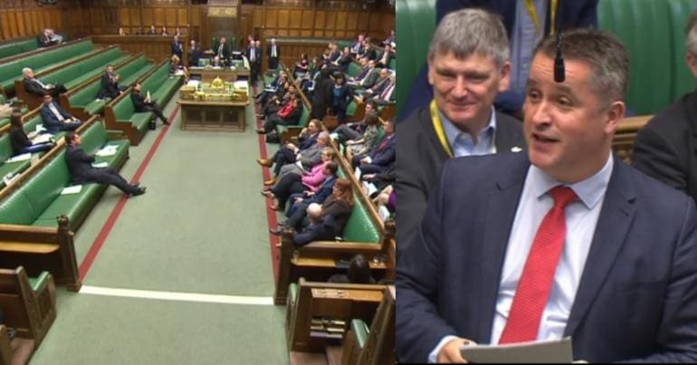 Refugee Families Debate, Angus McNeil (right)