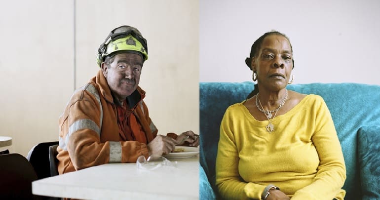 Vicky_©_PhotobyAndrew_Jackson_original and Martin Hunt Kellingley Colliery One of the last deep coal miners in the UK by Jon Tonks
