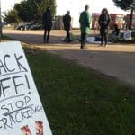 Great Yarmouth anti fracking protest
