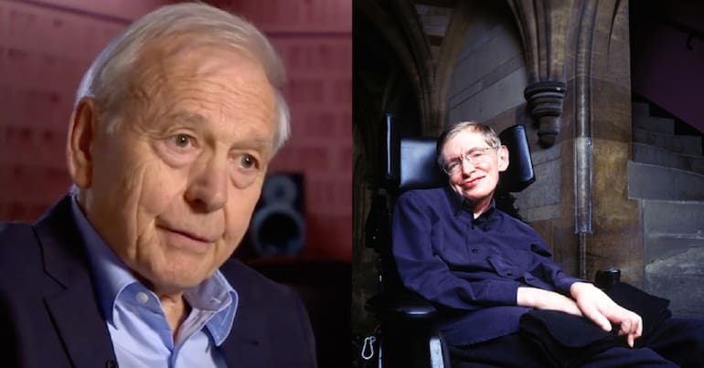 John Humphrys and Stephen Hawking