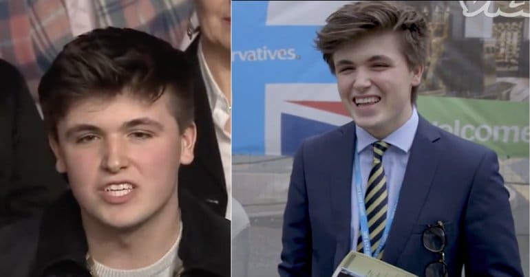 Young Conservative on Question Time