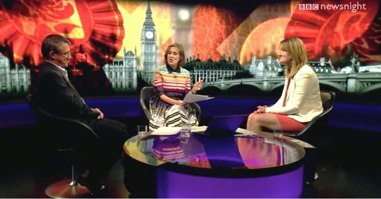 BBC Newsnight panel