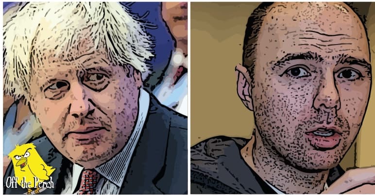 Boris Johnson and Karl Pilkington