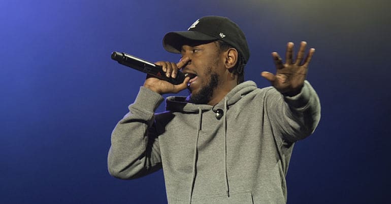 Kendrick Lamar in concert