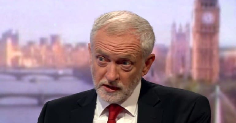 Jeremy Corbyn leader of the Labour Party