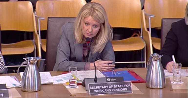 Esther McVey Holyrood Committee 16 April 2018