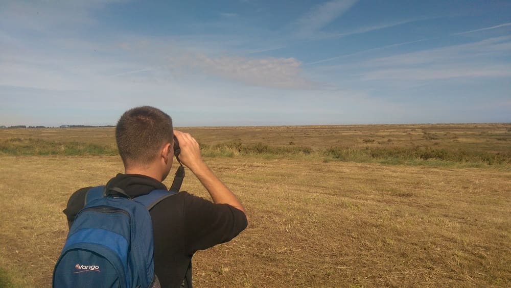Joe Harkness belives bird watching is useful as a theraputic treatment