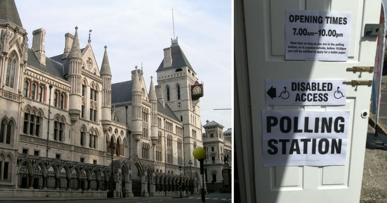high court, polling station