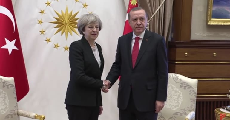 May meets Erdogan