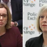 Amber Rudd and Theresa May