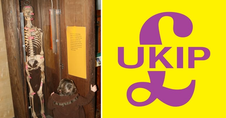 ukip skeleton