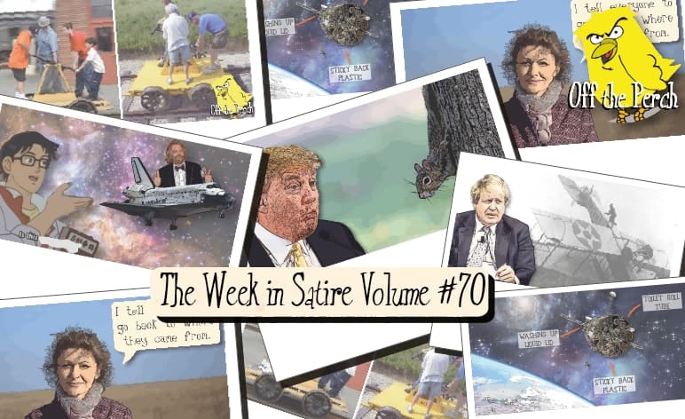 Images from the weeks satirical pieces