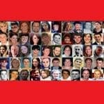 A collage of people who have died from vEDS for REDS4VEDS day