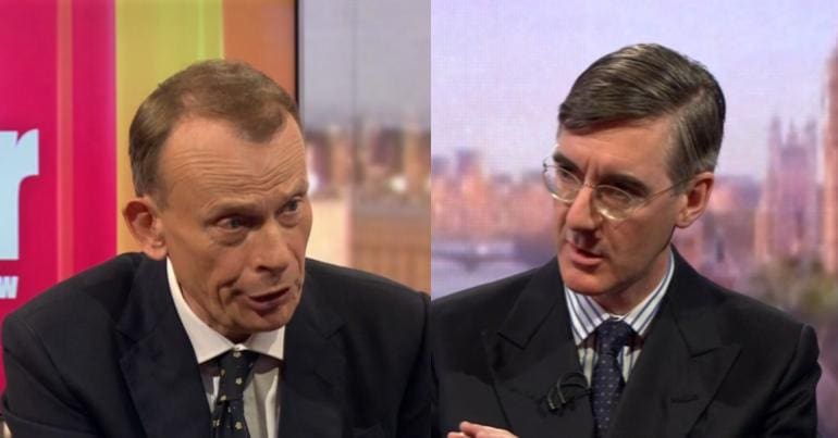Andrew Marr and Jacob Rees-Mogg on BBC 27/05/18