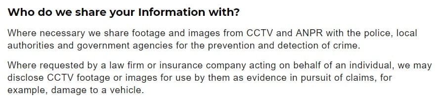 Asda privacy policy