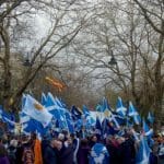 Kelvingrove Park Glasgow - Independence March