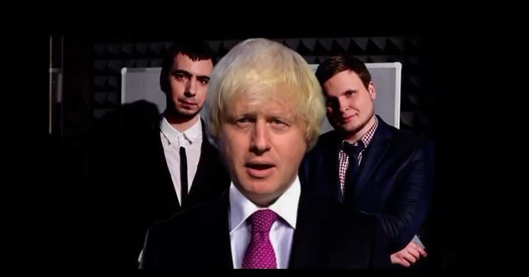 Boris Johnson and pranksters