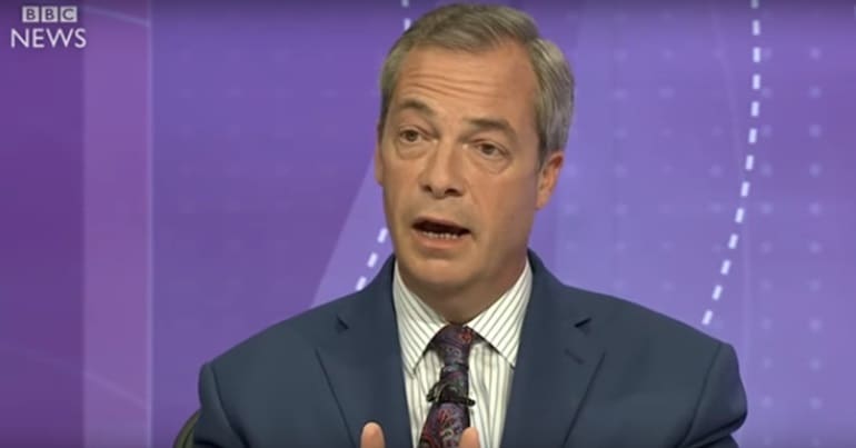 Nigel Farage on Question Time