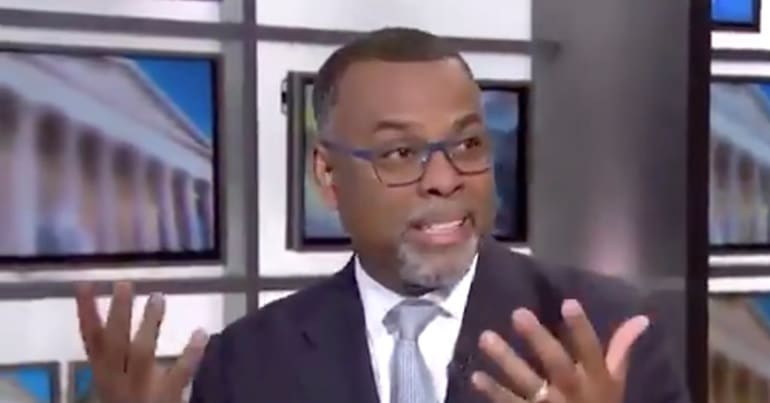 Princeton professor Eddie Glaude Jr live on TV