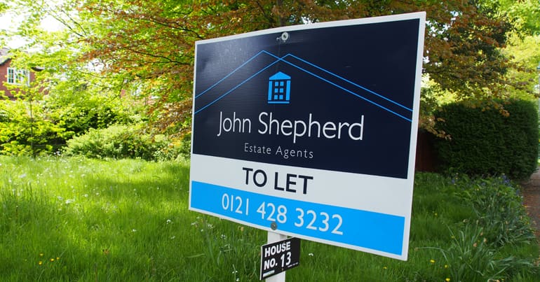 To let sign