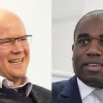 Toby Young and David Lammy