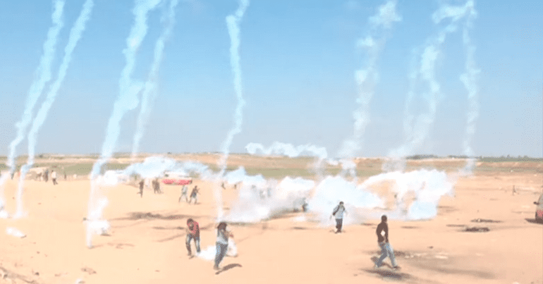 Gaza - Teargas