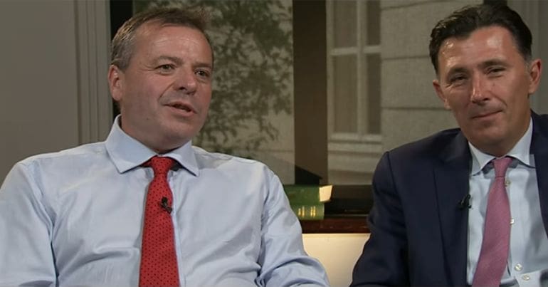 Arron Banks and Andy Wigmore