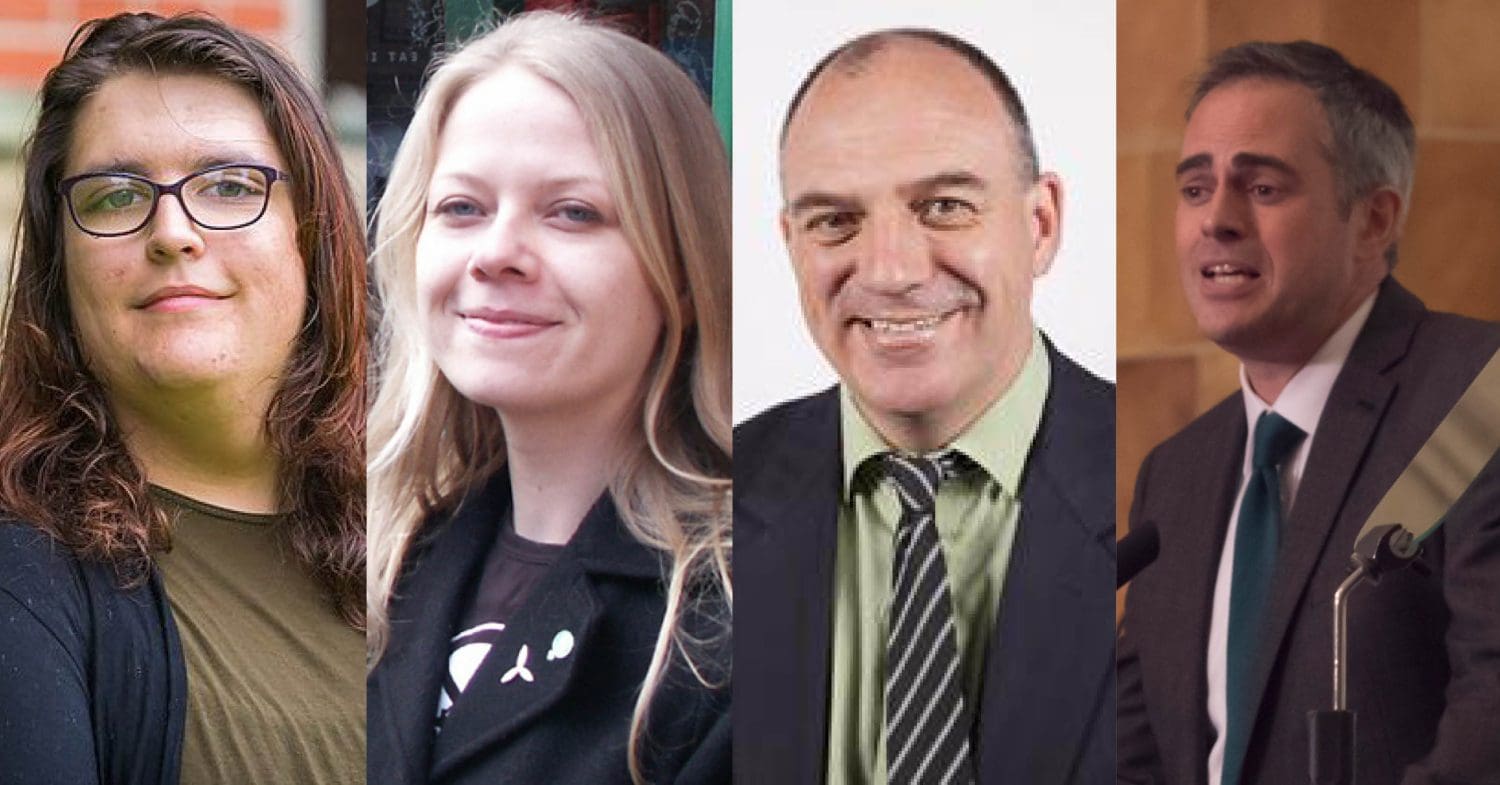 Candidates for Green Party Leadership and Deputy Leadership Elections