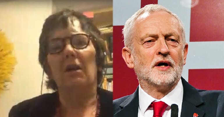 Hilary Wainwright and Jeremy Corbyn