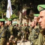 Isreal Defense Forces Soldiers on trek