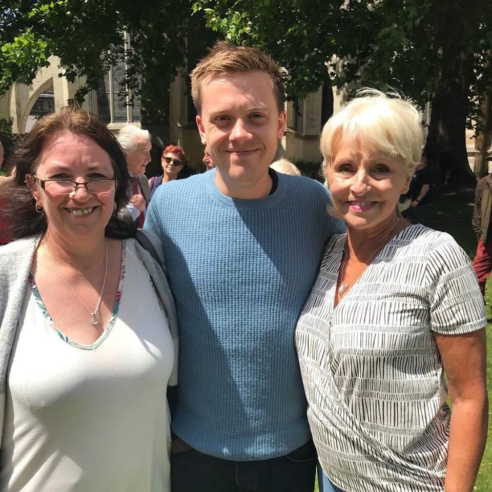 Owen Jones with Period Power founders