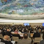 UN human rights council room