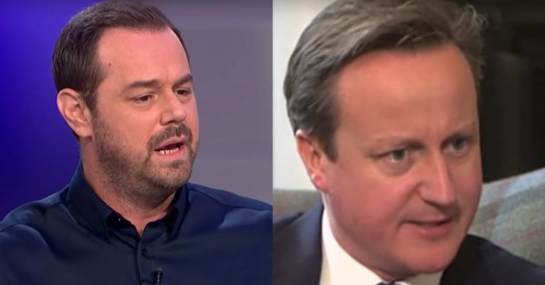 Danny Dyer and David Cameron