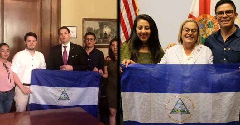 nicaraguan-student-protesters-marco-rubio-washington-dc