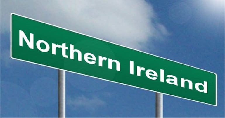 Northern Ireland sign