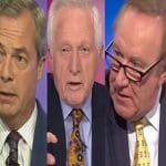 George Osborne, Nigel Farage, Davd Dimbleby, Andrew Neil and Nick Robinson